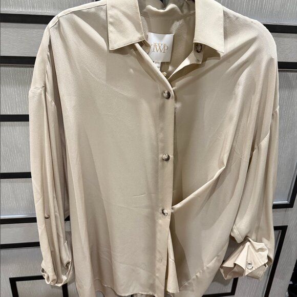 TWP Satin Sheets Blouse - Picture 1 of 12